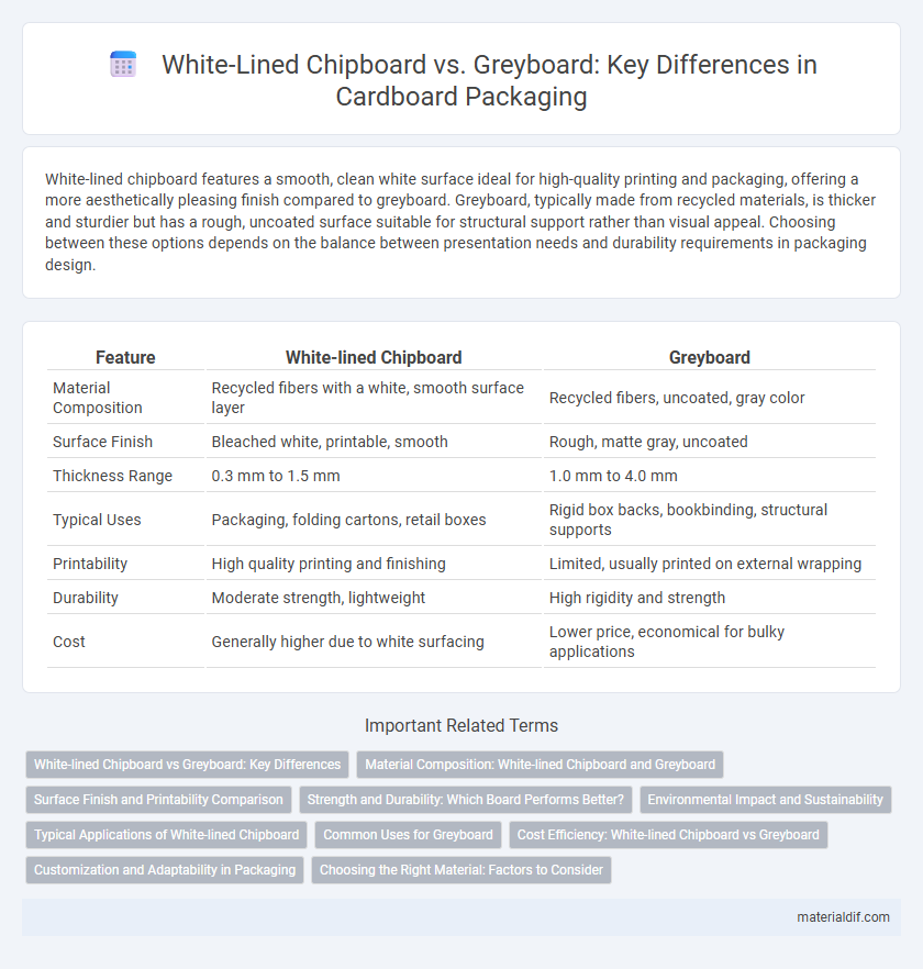 White-Lined Chipboard vs. Greyboard: Key Differences in Cardboard Packaging