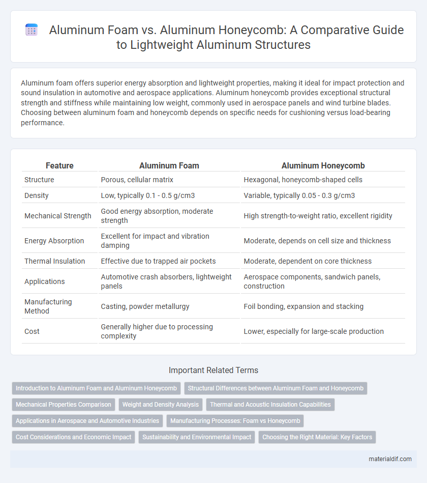Aluminum Foam vs. Aluminum Honeycomb: A Comparative Guide to Lightweight Aluminum Structures