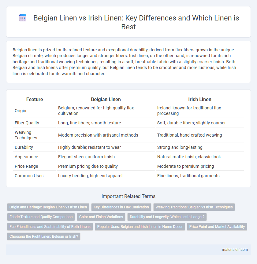 Belgian Linen vs Irish Linen: Key Differences and Which Linen is Best