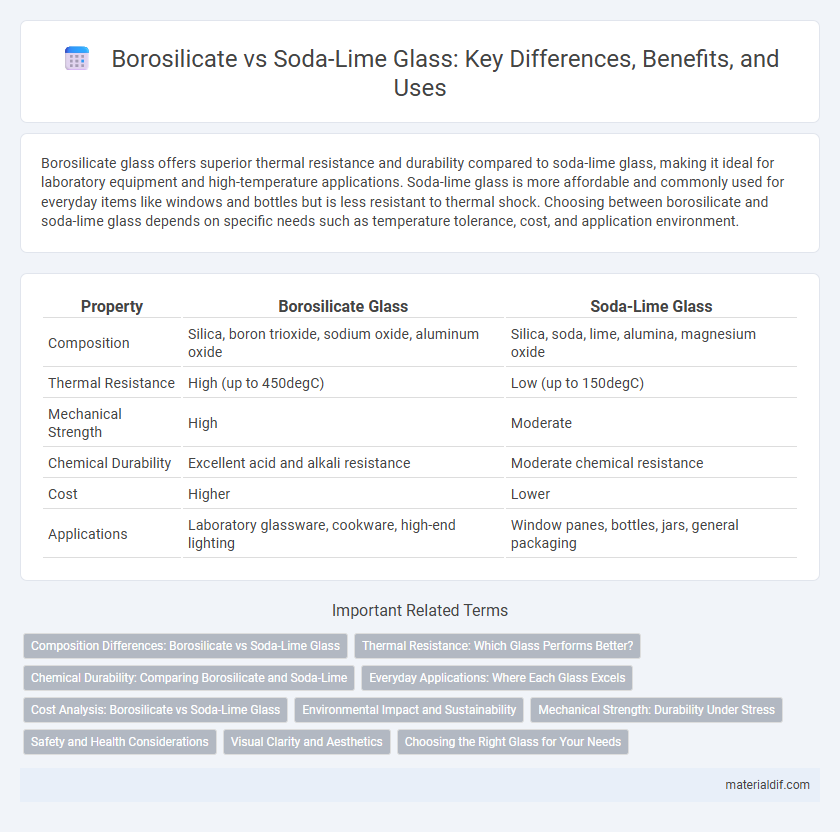 Borosilicate vs Soda-Lime Glass: Key Differences, Benefits, and Uses