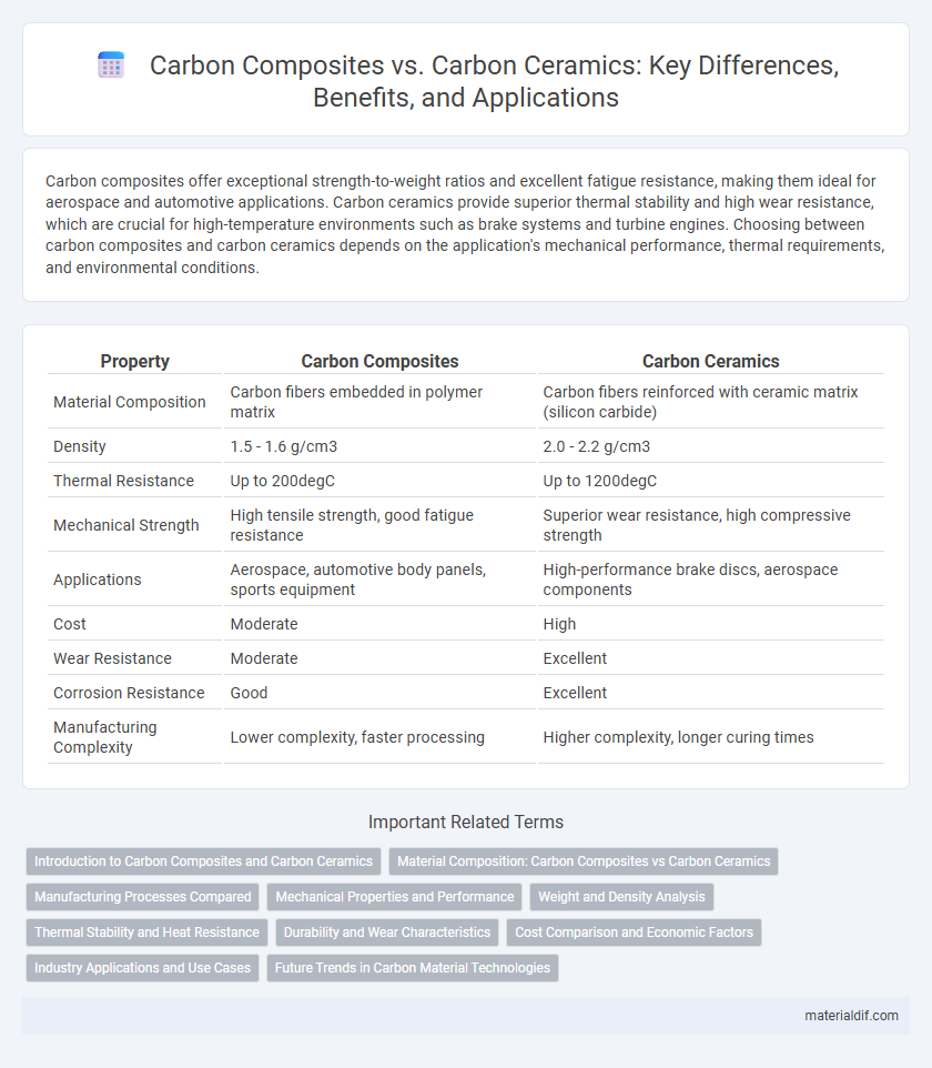 Carbon Composites vs. Carbon Ceramics: Key Differences, Benefits, and Applications