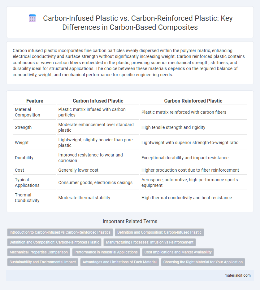 Carbon-Infused Plastic vs. Carbon-Reinforced Plastic: Key Differences in Carbon-Based Composites