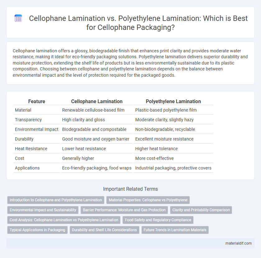 Cellophane Lamination vs. Polyethylene Lamination: Which is Best for Cellophane Packaging?
