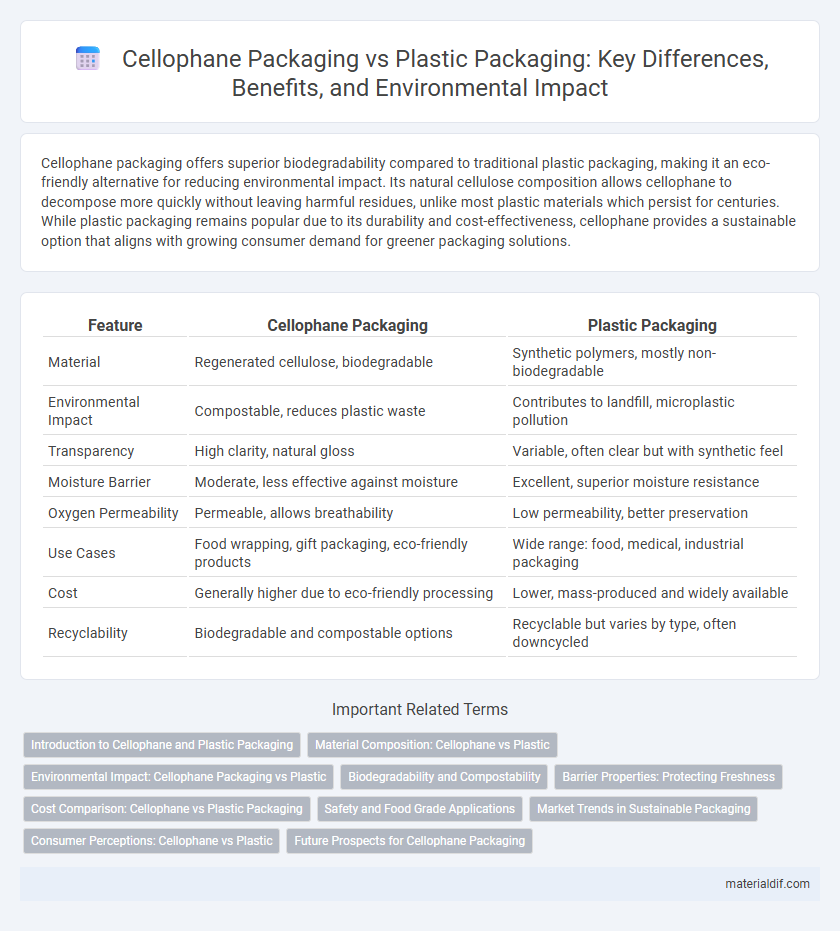 Cellophane Packaging vs Plastic Packaging: Key Differences, Benefits, and Environmental Impact
