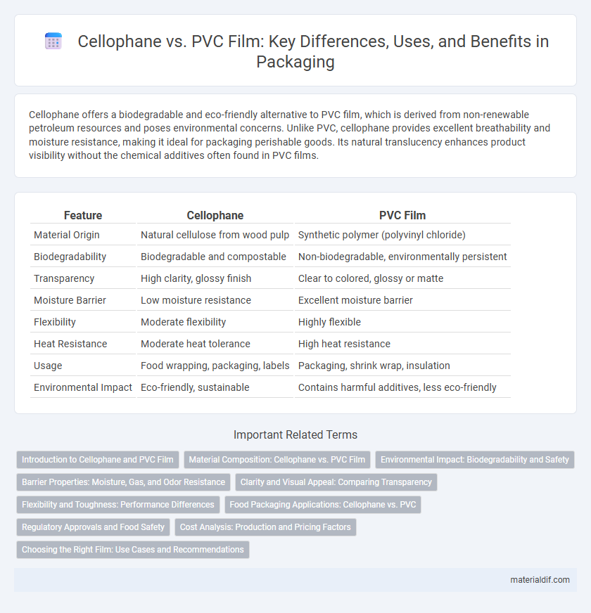 Cellophane vs. PVC Film: Key Differences, Uses, and Benefits in Packaging