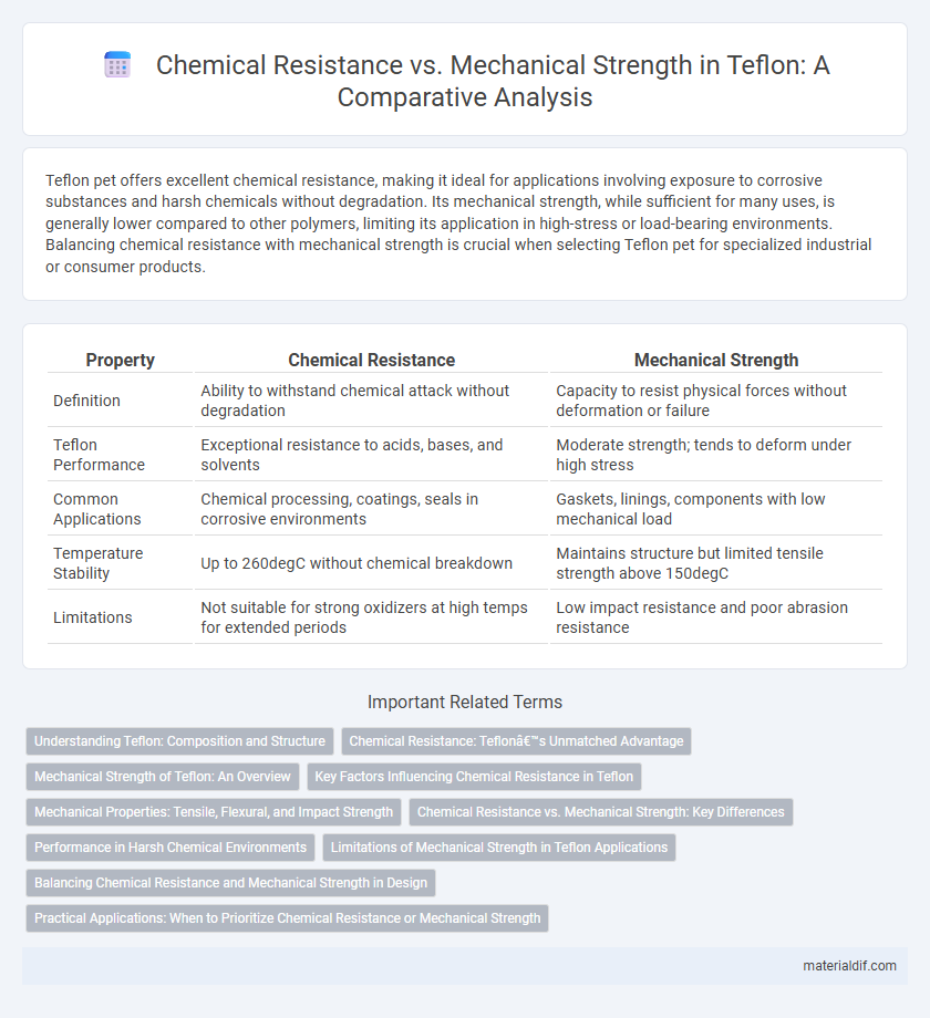 Chemical Resistance vs. Mechanical Strength in Teflon: A Comparative Analysis