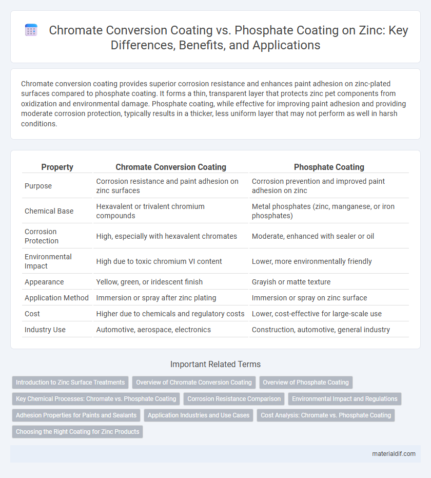 Chromate Conversion Coating vs. Phosphate Coating on Zinc: Key Differences, Benefits, and Applications