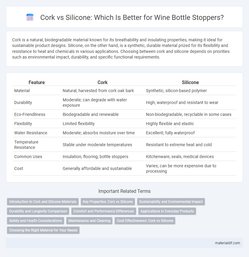 Cork vs Silicone: Which Is Better for Wine Bottle Stoppers?