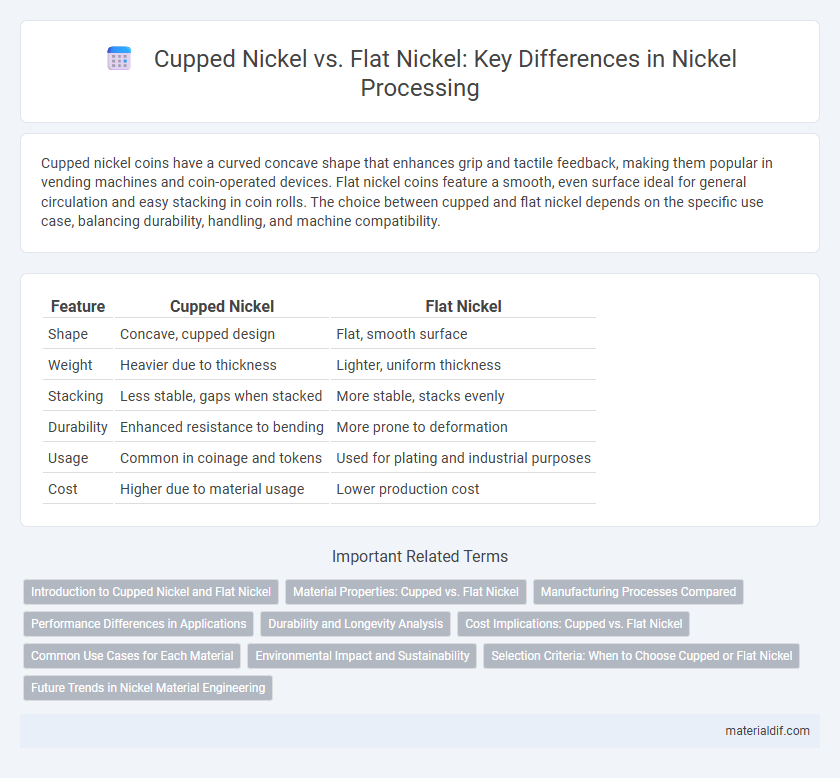 Cupped Nickel vs. Flat Nickel: Key Differences in Nickel Processing