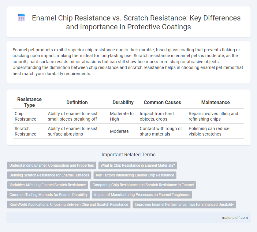 Enamel Chip Resistance vs. Scratch Resistance: Key Differences and Importance in Protective Coatings