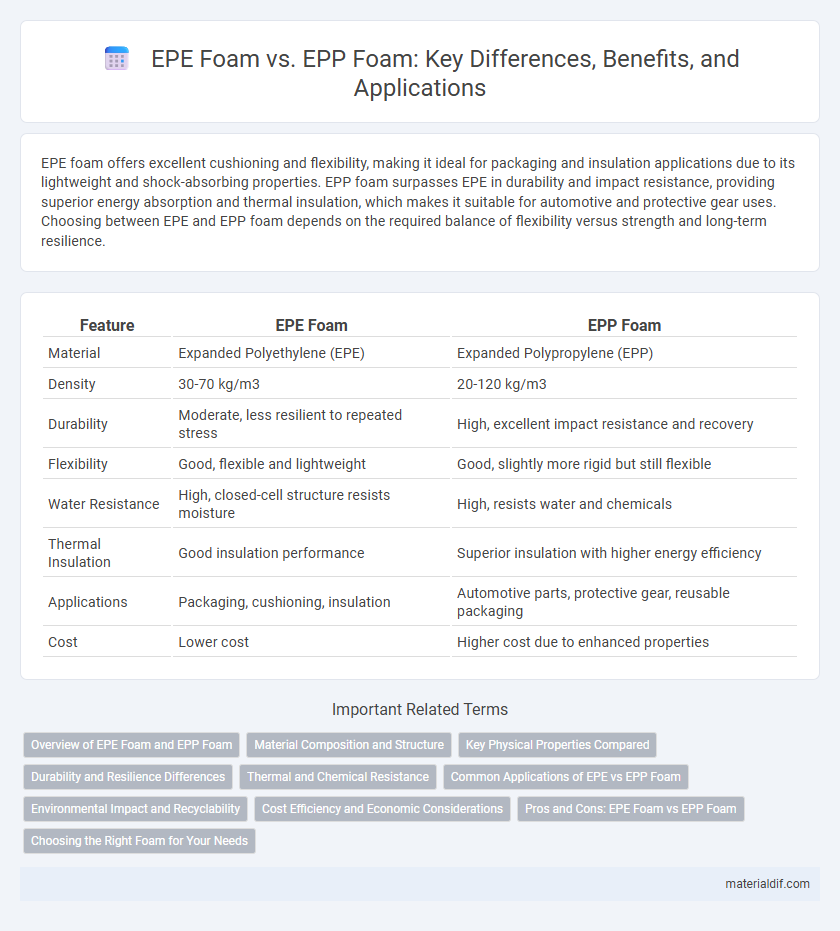 EPE Foam vs. EPP Foam: Key Differences, Benefits, and Applications