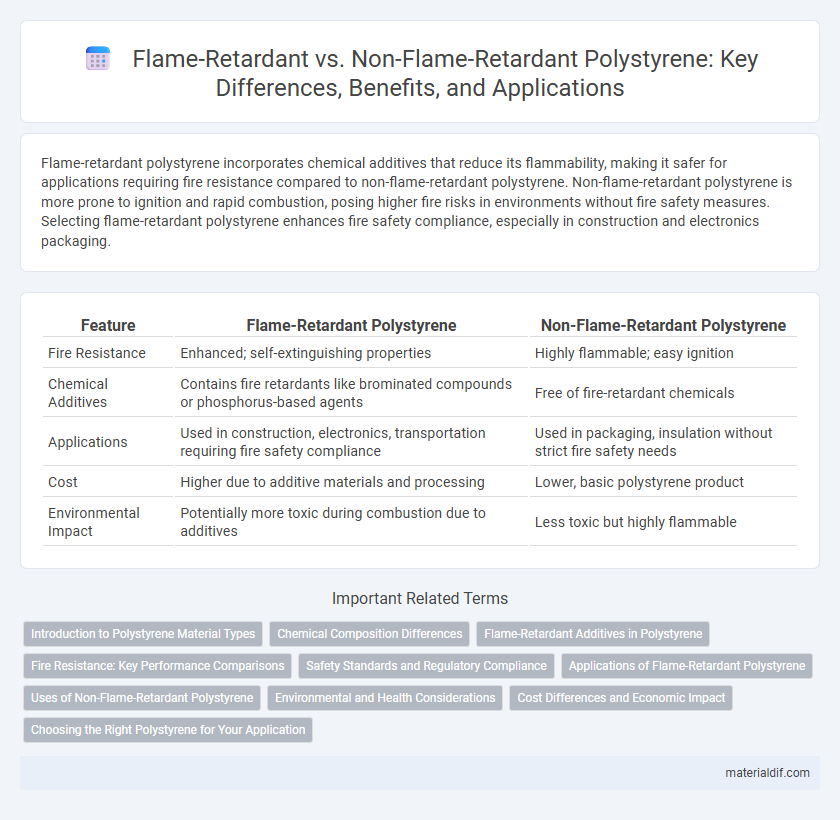Flame-Retardant vs. Non-Flame-Retardant Polystyrene: Key Differences, Benefits, and Applications