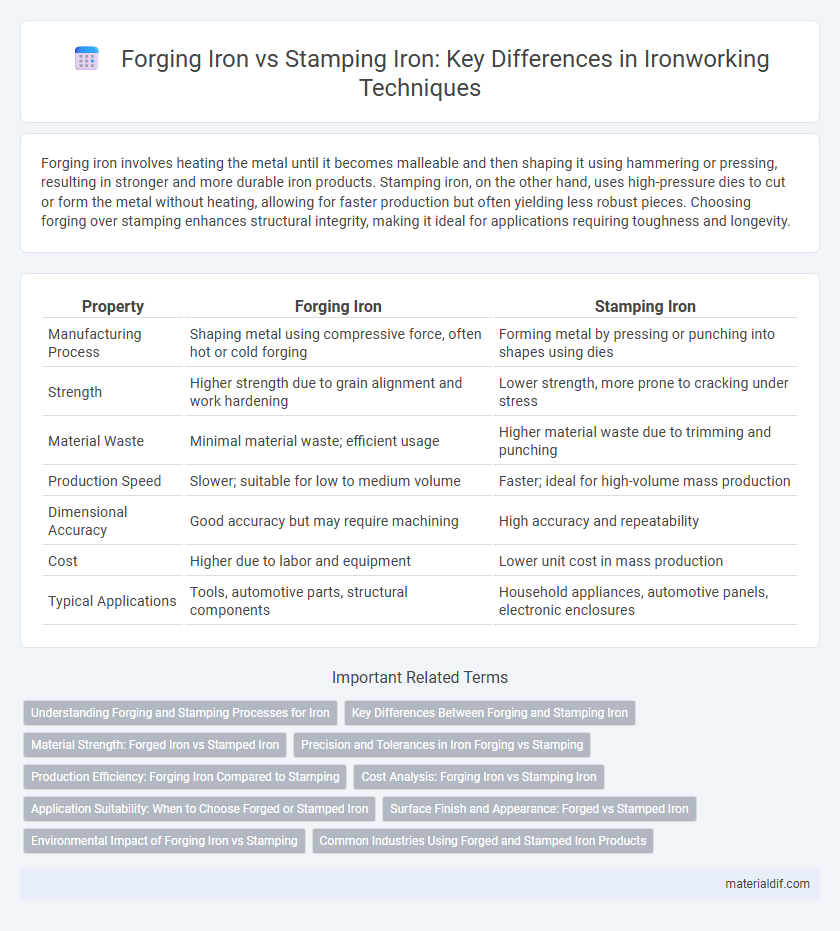 Forging Iron vs Stamping Iron: Key Differences in Ironworking Techniques