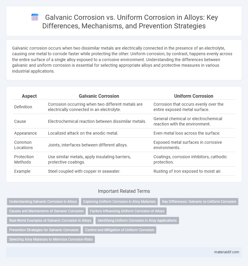 Galvanic Corrosion vs. Uniform Corrosion in Alloys: Key Differences, Mechanisms, and Prevention Strategies