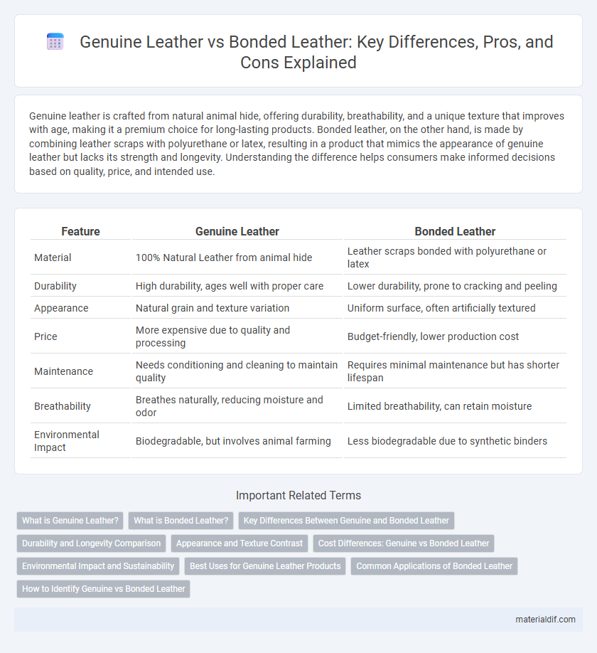 Genuine Leather vs Bonded Leather: Key Differences, Pros, and Cons Explained