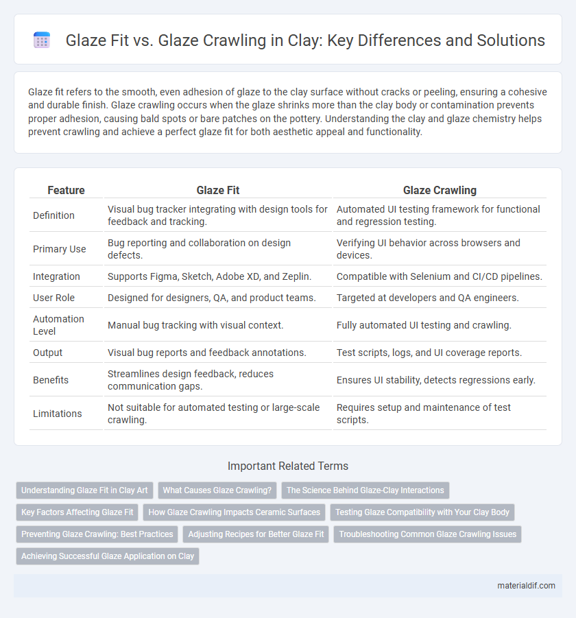 Glaze Fit vs. Glaze Crawling in Clay: Key Differences and Solutions