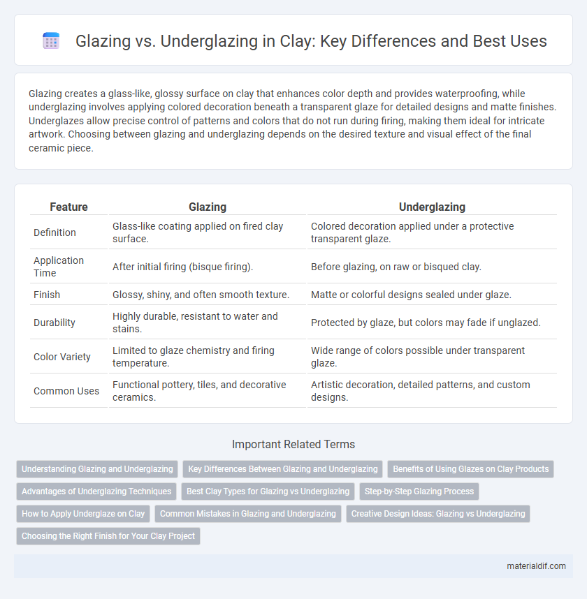 Glazing vs. Underglazing in Clay: Key Differences and Best Uses