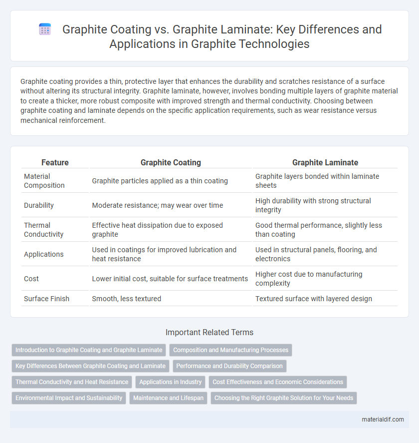 Graphite Coating vs. Graphite Laminate: Key Differences and Applications in Graphite Technologies