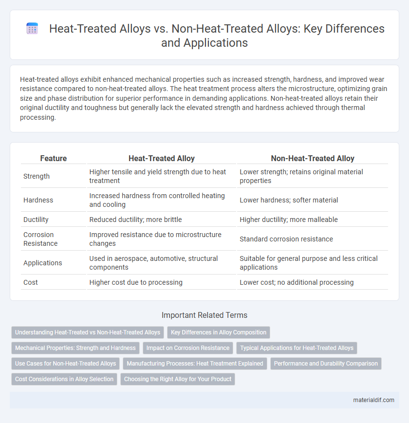 Heat-Treated Alloys vs. Non-Heat-Treated Alloys: Key Differences and Applications