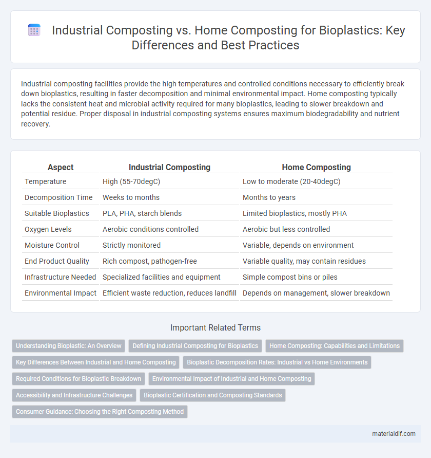 Industrial Composting vs. Home Composting for Bioplastics: Key Differences and Best Practices