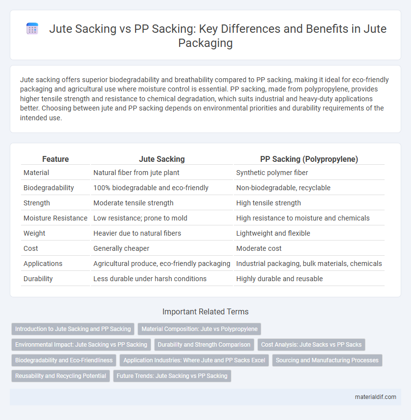 Jute Sacking vs PP Sacking: Key Differences and Benefits in Jute Packaging