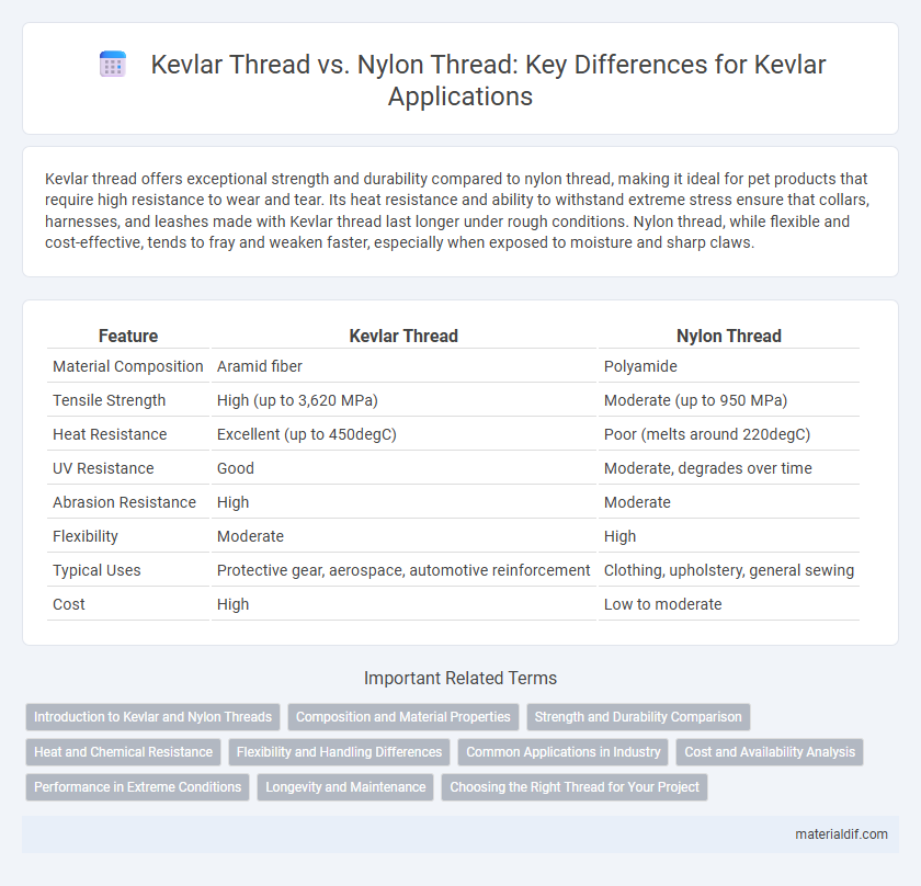 Kevlar Thread vs. Nylon Thread: Key Differences for Kevlar Applications