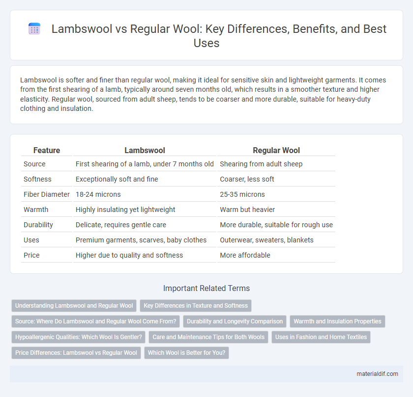Lambswool vs Regular Wool: Key Differences, Benefits, and Best Uses