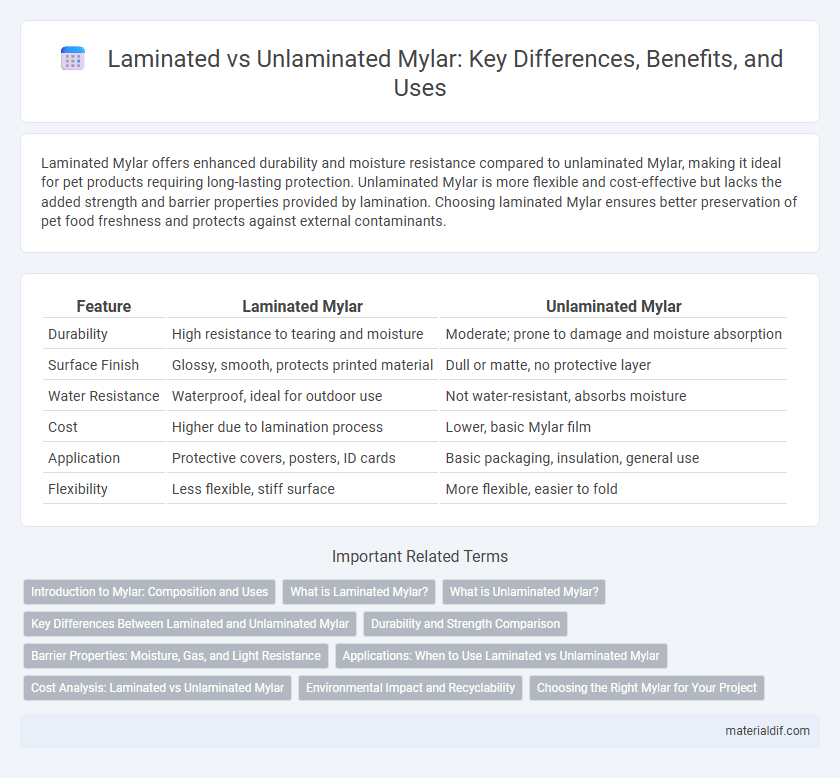 Laminated vs Unlaminated Mylar: Key Differences, Benefits, and Uses