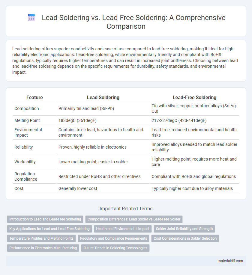 Lead Soldering vs. Lead-Free Soldering: A Comprehensive Comparison