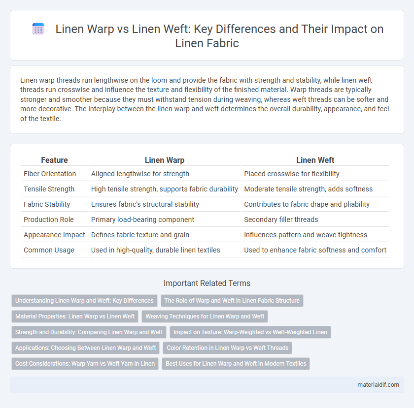 Linen Warp vs Linen Weft: Key Differences and Their Impact on Linen Fabric