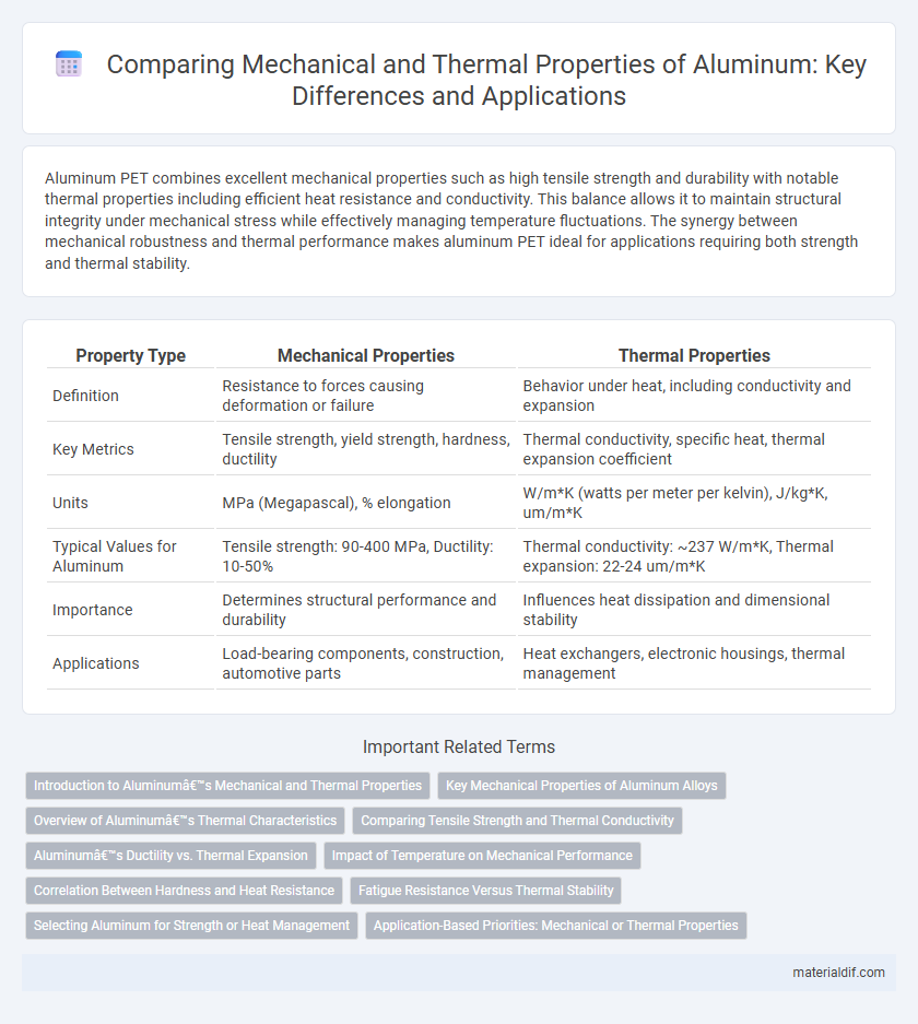 Comparing Mechanical and Thermal Properties of Aluminum: Key Differences and Applications