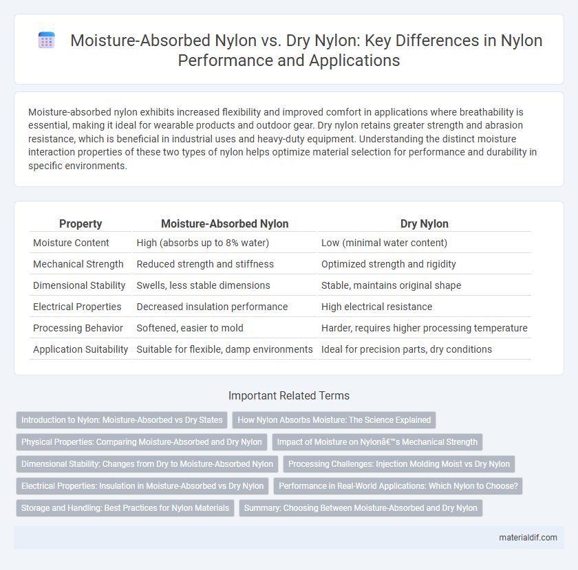 Moisture-Absorbed Nylon vs. Dry Nylon: Key Differences in Nylon Performance and Applications