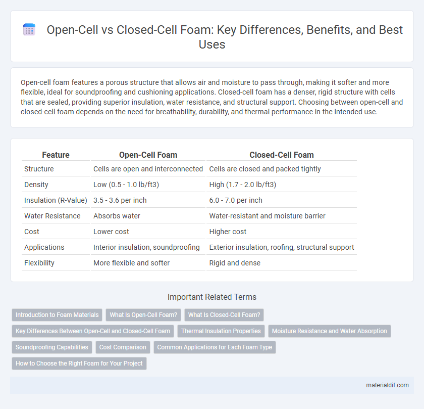 Open-Cell vs Closed-Cell Foam: Key Differences, Benefits, and Best Uses