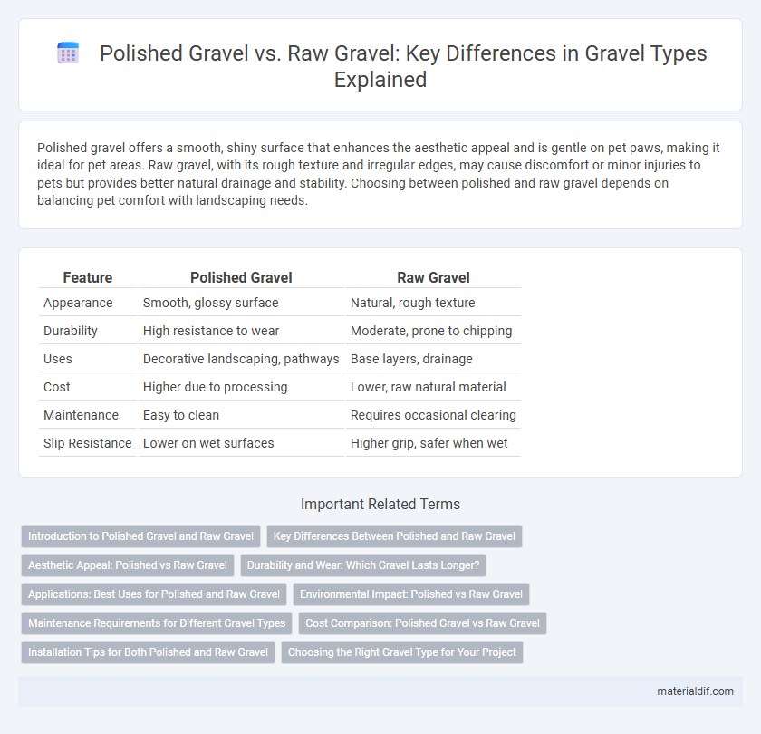 Polished Gravel vs. Raw Gravel: Key Differences in Gravel Types Explained