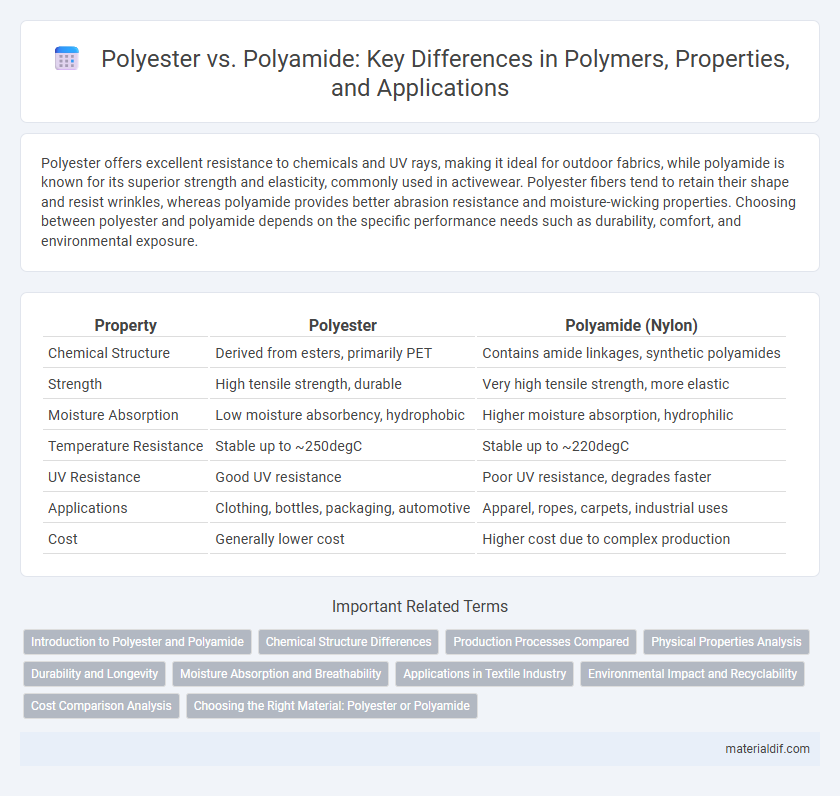 Polyester vs. Polyamide: Key Differences in Polymers, Properties, and Applications