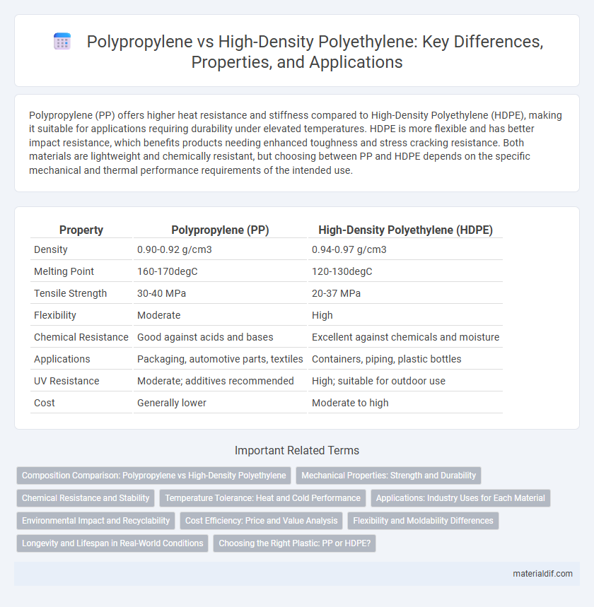 Polypropylene vs High-Density Polyethylene: Key Differences, Properties, and Applications