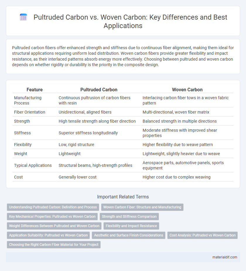 Pultruded Carbon vs. Woven Carbon: Key Differences and Best Applications