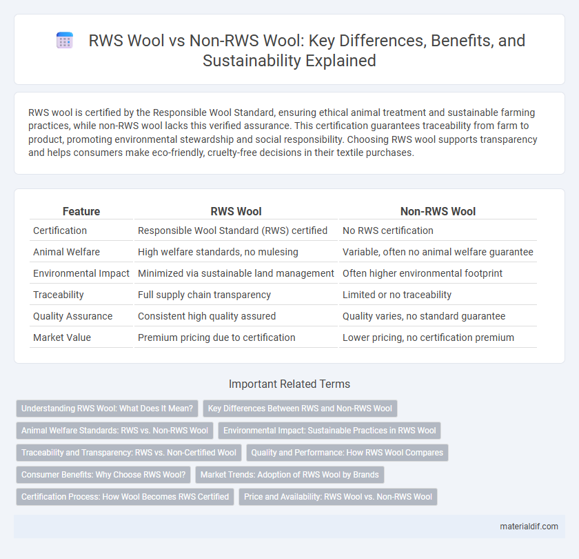 RWS Wool vs Non-RWS Wool: Key Differences, Benefits, and Sustainability Explained