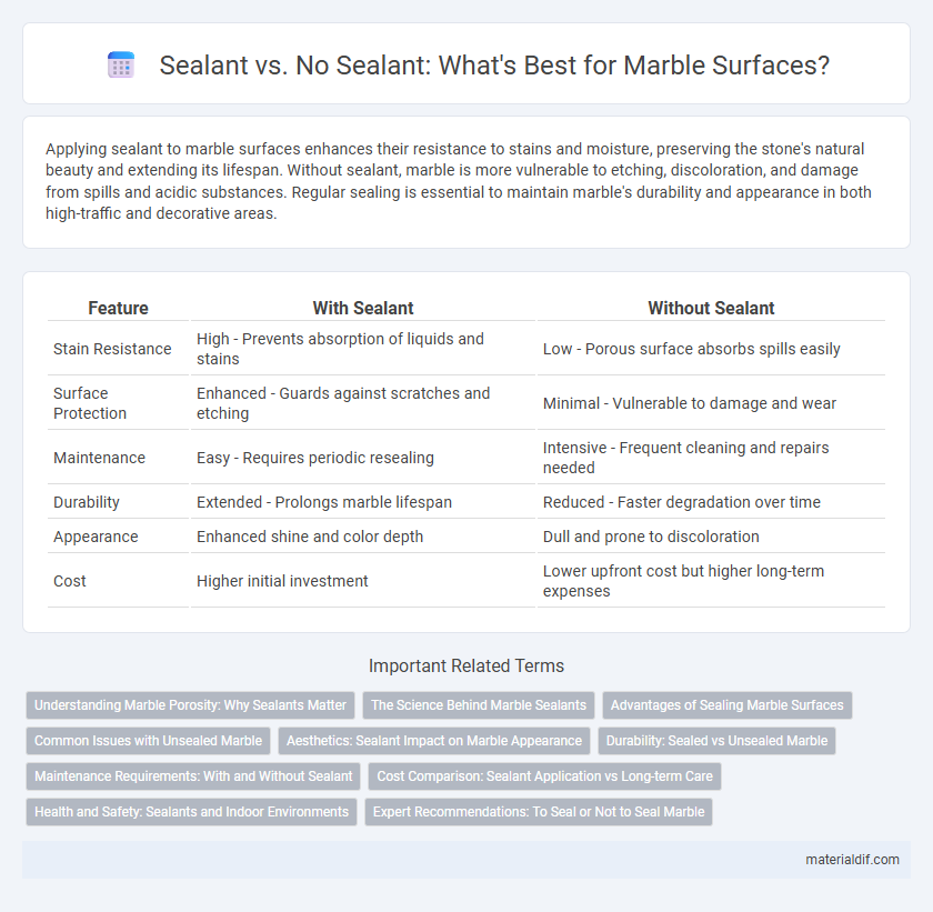 Sealant vs. No Sealant: What's Best for Marble Surfaces?
