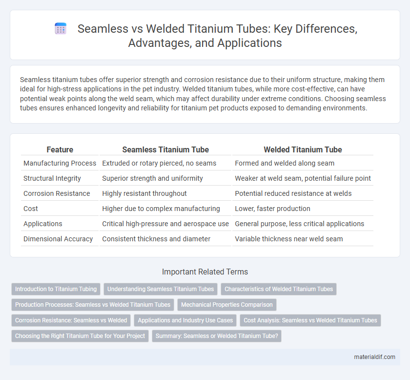 Seamless vs Welded Titanium Tubes: Key Differences, Advantages, and Applications