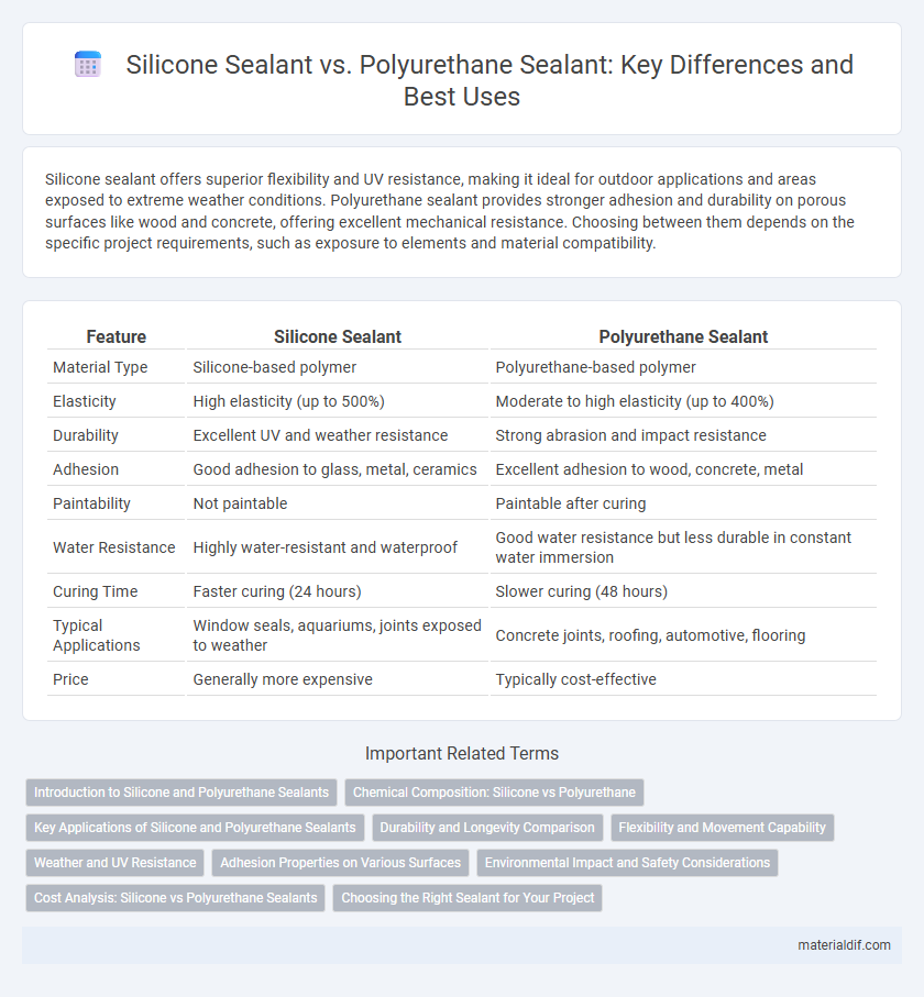 Silicone Sealant vs. Polyurethane Sealant: Key Differences and Best Uses