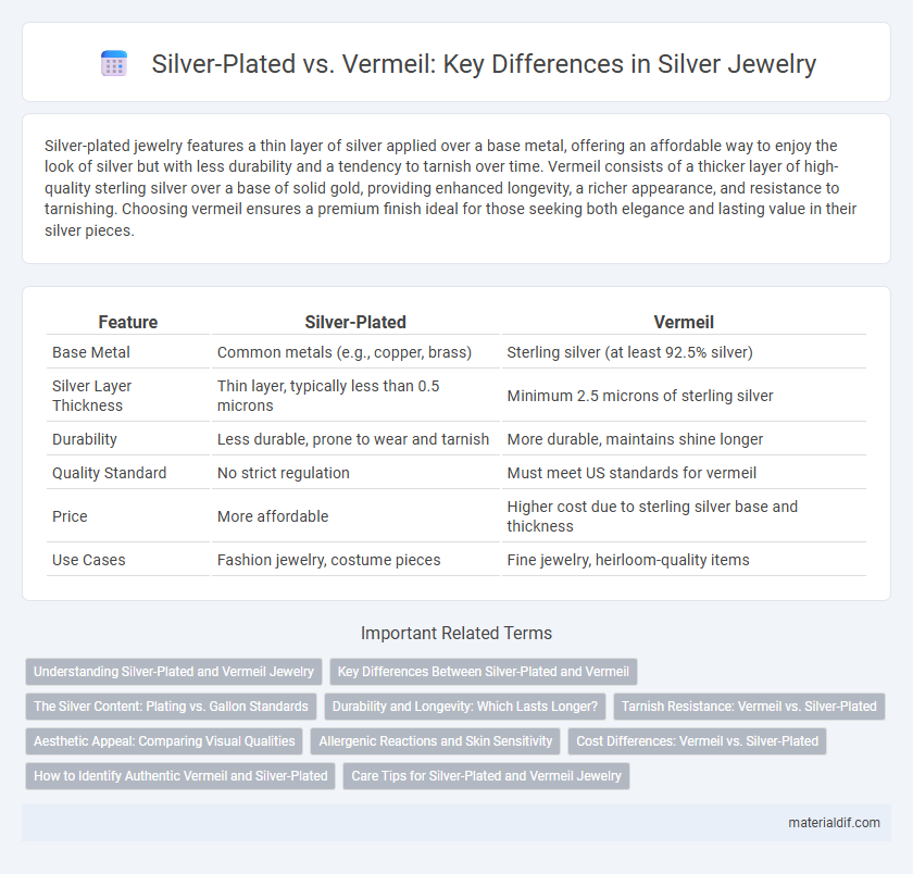 Silver-Plated vs. Vermeil: Key Differences in Silver Jewelry