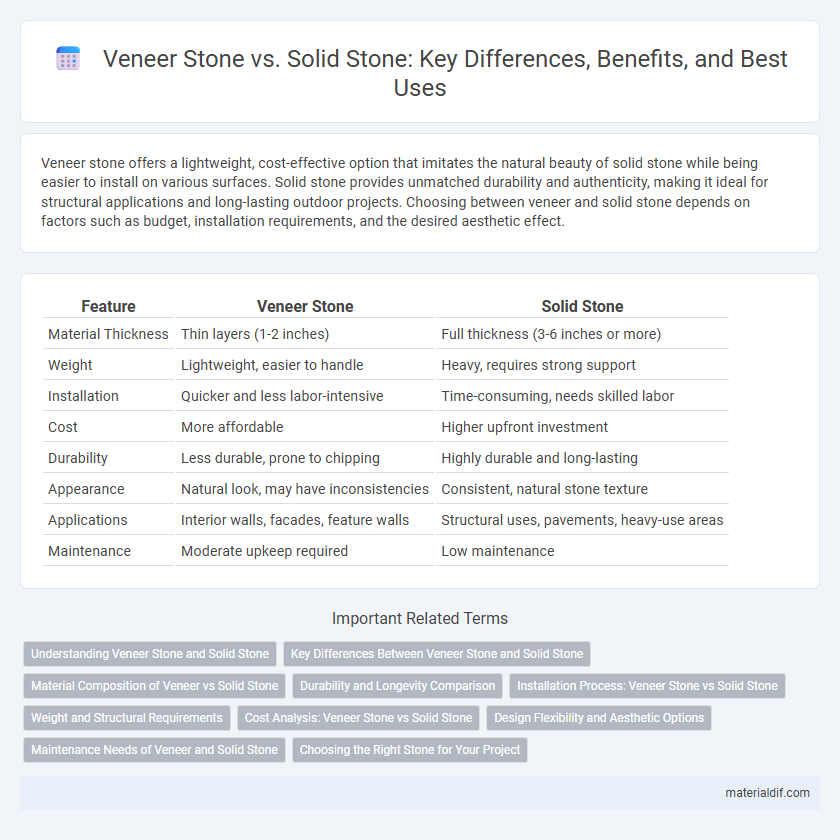 Veneer Stone vs. Solid Stone: Key Differences, Benefits, and Best Uses