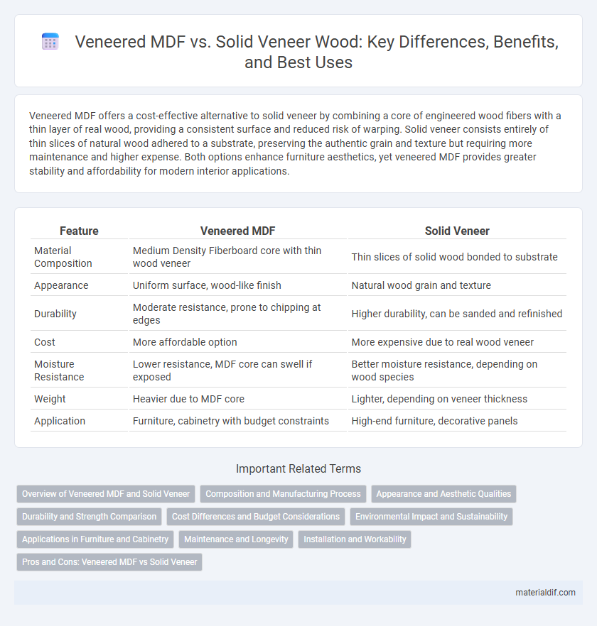 Veneered MDF vs. Solid Veneer Wood: Key Differences, Benefits, and Best Uses