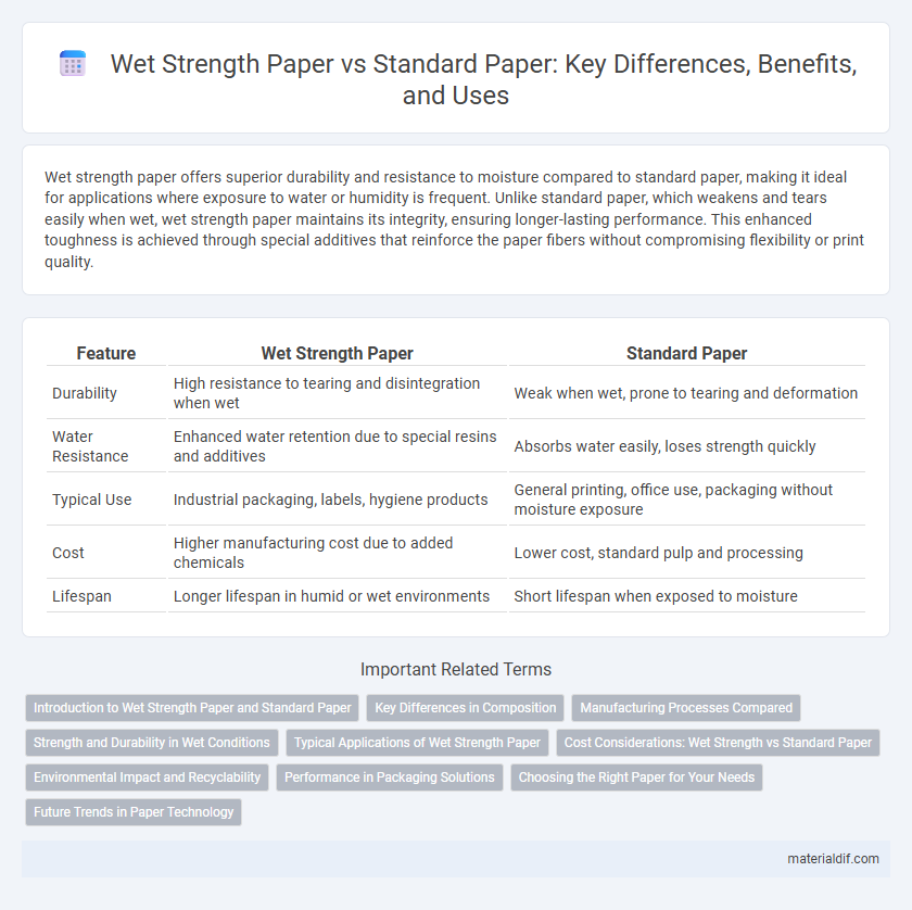 Wet Strength Paper vs Standard Paper: Key Differences, Benefits, and Uses