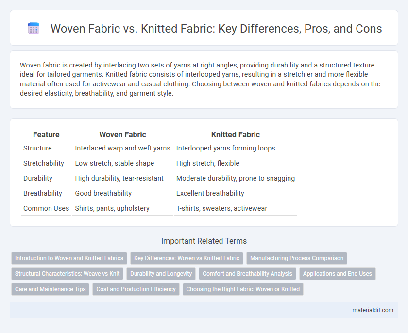 Woven Fabric vs. Knitted Fabric: Key Differences, Pros, and Cons