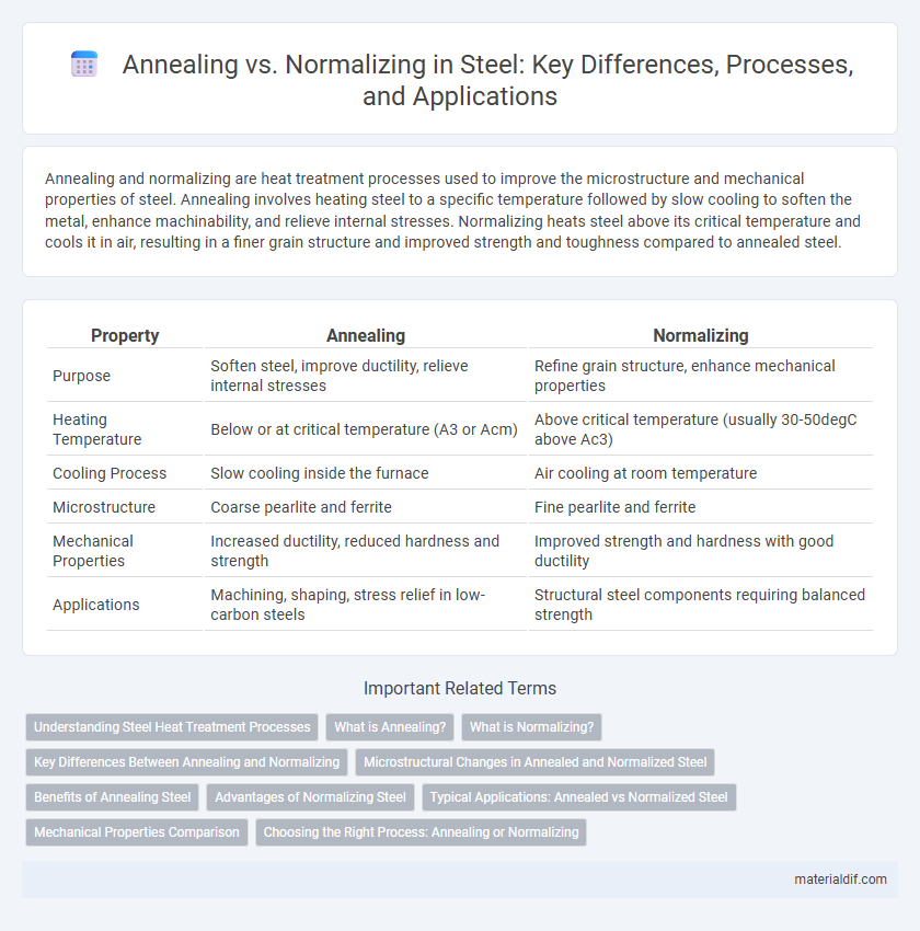 Annealing vs. Normalizing in Steel: Key Differences, Processes, and Applications