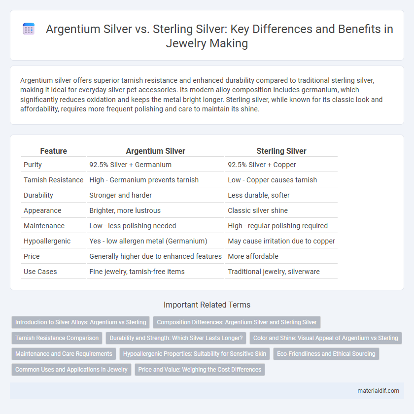 Argentium Silver vs. Sterling Silver: Key Differences and Benefits in Jewelry Making
