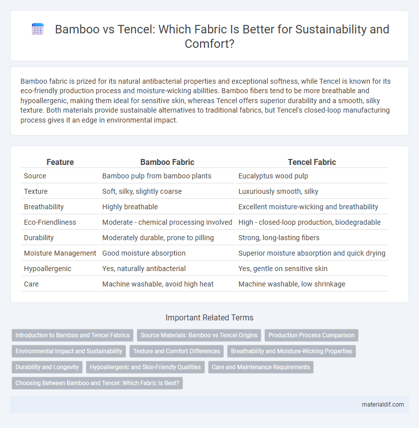 Bamboo vs Tencel: Which Fabric Is Better for Sustainability and Comfort?