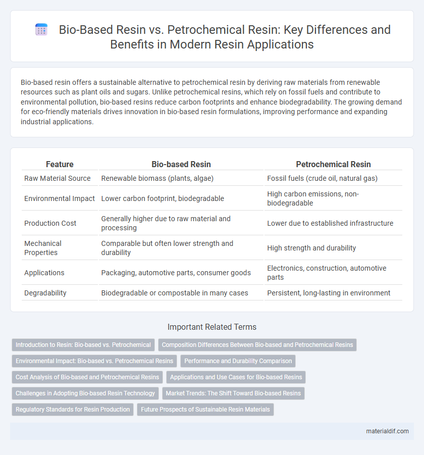 Bio-Based Resin vs. Petrochemical Resin: Key Differences and Benefits in Modern Resin Applications